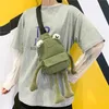 Evening Bags Personality Girl Small Bag Cartoon Cute Frog Casual Messenger Chest Unisex Shoulder Crossbody Wholesale 231010