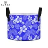 Storage Bags Fashion Planting Bag Floral Print Potato Fabric Vegetable Seedling Growing Pot Garden Tools 1-15 Gallon Eco-Friendly Grow