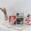 Handtaschen Kinder Rucksack Mädchen Kinder Koreanischen Stil Bogen Perle Handtasche Süße Reizende Nette Prinzessin Messenger Tasche für Mädchen Geburtstag Geschenk 231010