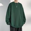 Felpe con cappuccio da uomo 2023 Autunno Dot O-Collo Felpa da uomo Streetwear Casual moda coreana Mens oversize Harajuku Pullover Abbigliamento