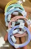 Color 60W PD USB C To USB C Data Charge cable For Apple iPhone 15 Pro Max Plus Type C Fast Charging Cable