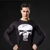 Roupa íntima térmica masculina de secagem rápida roupas esportivas de compressão kit de treinamento de fitness roupa íntima térmica terno esportivo de corrida masculino MMA RashgardL231011