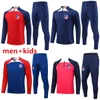 2023 2024 Survêtement Atletico Madrids Chandal Futbol Soccer Training Suit 23 24 Survêtements Madrids Set Hommes Camiseta de Football Jacket