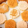 Baking Tools 2023 Halloween Dessert Embossing Press Stamp Cartoon Ghost Pumpkin Biscuit Mold Kid Party Fondant Pastry Craft From