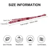 Bow Ties Men's Tie Snakeskin Neck Pink Snake Print Retro Trendy Collar Design Cosplay Party Quality Necktie Accessories