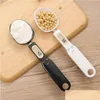 500g/0.1g Portable LCD Digital Kitchen Scale Measuring Spoon Baking Tools Coffee Sugar Gram Electronic Weight Volumn Food Scales