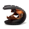 Chinelos dos homens flip flops verão casual sandálias masculinas plataforma de couro luz ao ar livre sapatos de praia interior esportes de luxo plana