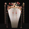 Hair Clips & Barrettes The Red Chinese Wedding Accessories Liusubu Shake Fengguan Ancient Clothing LB274t