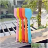 Andra Bakeware Candy Color Sile Shovel Bakeware Tool Cake Spata Non-Stick Food Lifters Home Cooking redskap Köksredskap Gadget till DHRM2