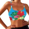 Tanques femininos Polinésio Tribal Pohnpei Totem Tattoo Imprime Mulheres Ginásio Absorver Suor Quick Dry Sports Tank Top Preto Branco Sem Zipper Yoga Bra