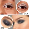 Black Brown Silver Gray Gel Eyeliner Long-wear Matte Crayon Eye Liner Waterproof Eyeshadow Stick Goth Halloween Makeup