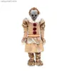 Thème Costume Film Joker Pennywise Cosplay Come It Clown Enfants Cosplay Venez Halloween Party Cos Costumes Gris American Comics Nouveau CADEAU Garçon T231011