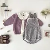 Cardigan 7087 Księżniczka Baby Girls Sweters Knofry Cardigans Bardigans Infant Tops Ubrania dla dzieci 231012