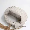 Projektant bivs luksusowa torba autentyczne tkane torby na krowy modny łańcuch pierścień jodies mody kasety rogu dwunlowe mała detere4