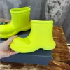 Mulheres soldado botas cabeça de boneca alfabeto chuva botas de borracha designer inverno impermeável antiderrapante moda eva botas de chuva Size35-39