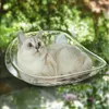 Lits pour chats, meubles transparents suspendus, fenêtre pour chat, hamac avec support, ventouse, meubles de lit pour chaton, accessoires pour animaux de compagnie, maison suspendue, perchoir extérieur 231011