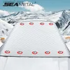 Capas de carro SEAMETAL Tamanho Grande Capa de pára-brisa de carro Ímã Janela de inverno Escudo de neve Anti Frost Auto Janela frontal Capa de neve para SUV MPV Q231012