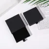 Jewelry Boxes 5/10 pcs 8/10x1.7cm Thin Kraft Paper Drawer Jewelry Packaging Box Greeting Card Necklace Bracelet Gift Package Case Boxes 231011