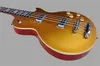 Basso elettrico Factory Custom a 4 corde Cherry Sunburst Gold con hardware cromato Tastiera in palissandro Offerta personalizzata 258