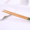 Natural Bamboo Chopsticks Table Seary Wedding Favor Gift Souvenirs Creative Wedding Present Chopsticks Presents With Retail Packaging LL