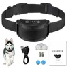 Bols pour chiens mangeoires collier de dressage anti-aboiement pour animaux de compagnie rechargeable dispositif de contrôle des aboiements d'animaux de haute qualité aide polyvalente au comportement des chiens et des chats fournitures pour animaux de compagnie 231011