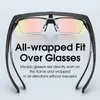Outdoor Eyewear WEST BIKING Fit Over Myopia Glasses Men Women Polarized Sunglasses Pochromic Cycling Glasses Driving Fishing Eyewear Goggles 231012
