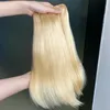 Peruvian Malaysian Indian Hair 613 Double Drawn Blonde Silky Straight Wavy Hair Extensions 3 Bundles Hot Selling 100% Raw Virgin Remy Human Hair Weaves