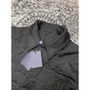 Piumino in nylon da uomo 23SS con maniche staccabili, moda invernale tridimensionale casual, giacca calda da donna, cappotto parka, piumino classico opaco, s-3XL