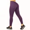 Yoga outfit nylon v bakre byte yoga byxor för kvinnor scrunch rumpa yoga leggings träning gym tights sexig sport legging aktiv slitage 231011