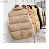 Women's Down Parkas 2023 New Body Warmer Women Down Vest Jacket Loose White Duck Down Thick Waistcoat Vest Zipper Sleeveless Coat for Fe WinterL231012