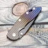 EVIL EYES Custom Hinderer XM-18 Zakmes Anode Gekleurd Titanium Handvat Zwart Tanto CPM 20CV Blade Outdoor Uitrusting Tactisch Zak EDC Camping Survival Gereedschap