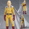 Mascot kostymer Figma 310 One Punch Man Saitama Action Figure Saitama Sensei DXF Hero PVC Collectible Model Doll Toys Bookhelf Ornament Gift