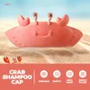 Bonnets de douche 2 pièces, bonnet de shampoing en forme de crabe, chapeau de douche pour enfants en bas âge, lavage des cheveux, imperméable 231006