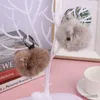 Рождественские игрушки 9 см мультфильм искусственные волосы маленький кролик плюшевый брелок кулон для книги сумка брелок кулон детский подарок на день рождения R231012