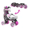 Inline rullskridskor neon combo cyber barn storlek 36 rosablack unisex ett par skridskor och fyrhjuling 231012