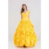 Cosplay New Fantasia Halloween Cosplay Adult Princess Belle Costume Long Dress Women Southern Costumecosplay