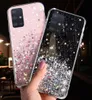 Telefonfodral för Samsung Galaxy S20 Ultra S10 S9 S8 Plus Note 10 Pro A51 A71 A81 A91 A10 A20 A30 A50 A70 Bling Glitter Star Cases5120226