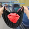 Bowling Elasticity Bowling Ball Seesaw 3in1 Bowling Ball Cleaning Bag Polisher Cleaner Cleans Washable Carry Bag Accessory 231011