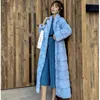 Women's Fur Faux HDHOHR 2023 Real Whole Mink XLong Coat Factory Direct Sale Winter Slim Warm Female Long Turndown Collar Jacket 231012