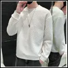 Erkek Hoodies Sweatshirts Bahar Sonbahar Y2K Zarif Moda Kpop Sweatshirt Adam Moda Tüm Maçlar Uzun Kollu Üst Renk Sıradan Kıpır Kıyafet 231011