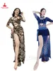 Сценическая одежда, костюм для танца живота, женский халат для выступлений, цвет 2023, леопардовый принт, костюмы для взрослых Shaabi Baladi Saydy, костюмы для танца живота