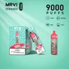 Vaper Puff Tornado Mrvi Tornado 9000 puffs EU Warehouse e cigarette disposable vape rechargeable battery 18ml 9000 puffs vapers