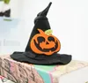 2023 moda calda unisex cappelli a tesa larga di alta qualità Campaniform zucca cappello da strega di Halloween 2 pezzi ordine della miscela