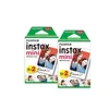 Fujifilm Instax Mini Instant Film White 10 20 시트 Fuji Mini 9 8 7s 8+ 20i 26 70 90 공유 프린터 SP-2 SP-1 Liplay KT 카메라를위한 컬러 사진 용지