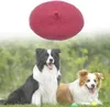 Vêtements pour chiens Chat Béret Laine Chapeau Chapeau Costume De Mode Avec Bande Élastique Réglable Sous Le Menton Rose Rouge