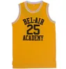 T-shirts d'extérieur The Fresh Prince of Bel-Air 14 Will Smith Basketball Jersey Noir Vert Jaune 231012