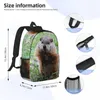 Rucksack Hello Mr. Gopher Rucksäcke Jungen Mädchen Büchertasche Mode Studenten Schultaschen Laptop Rucksack Umhängetasche Große Kapazität