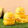 Giocattolo da spremere per decompressione del piccolo pollo giallo, giocattolo da decompressione in PU per bambini, scelta perfetta per i regali delle vacanze