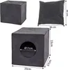 Camas para gatos móveis aconchegantes caverna-grandes esconderijos com feltro cubo de gato inserção travesseiro coberto cama de gato em forma de cabana de gato 231011