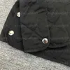 Women Coat Designer Jacket Kvinnor Fashion Slim Top Corduroy Halsbindning Design Single Breasted Button Diamond Plaid rakt ner bomullsjackor Kvinnor rockar